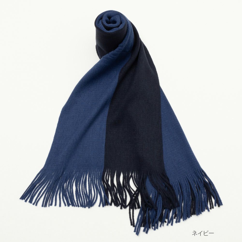 NAVY  ラッセルマフラー メンズ商品サムネイル-2