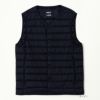 NAVY 20Dナイロンインナー中綿ベスト メンズ