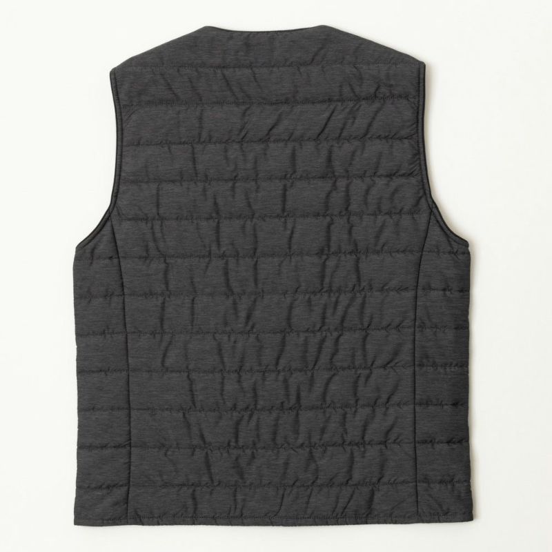 NAVY  20Dナイロンインナー中綿ベスト メンズ商品画像-4