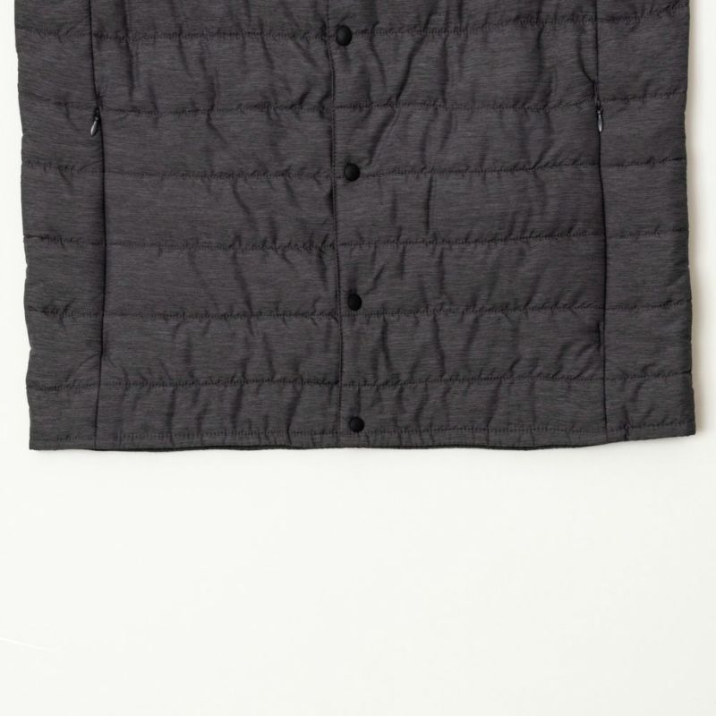 NAVY  20Dナイロンインナー中綿ベスト メンズ商品画像-7