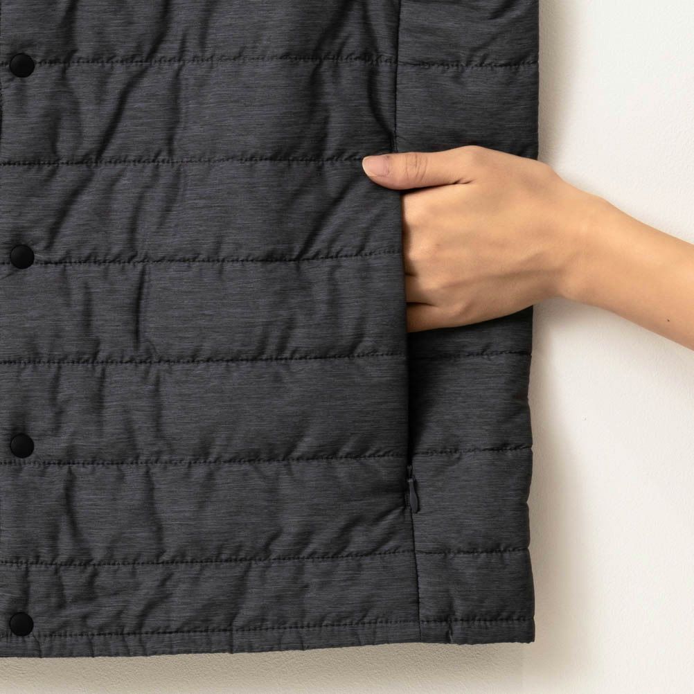 NAVY  20Dナイロンインナー中綿ベスト メンズ商品サムネイル-9