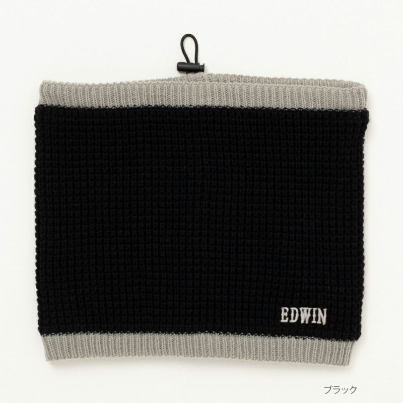 EDWIN  ワッフルリブネックウォーマー メンズ商品画像-1