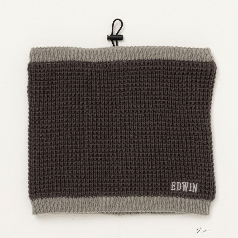 EDWIN  ワッフルリブネックウォーマー メンズ商品画像-2