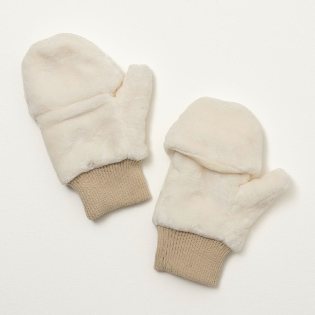 NAVY  ファーグローブ レディース商品サムネイル-4