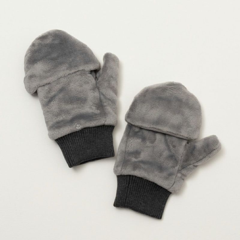 NAVY  ファーグローブ レディース商品画像-5