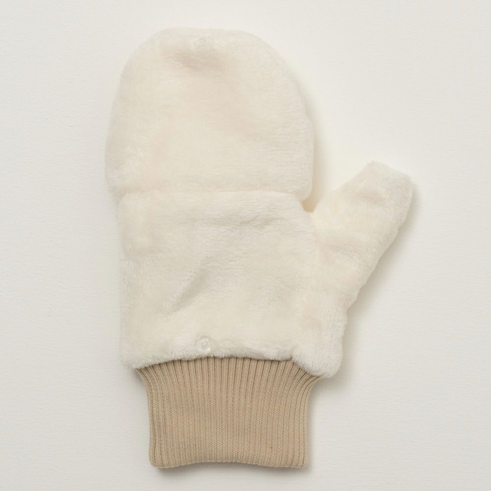 NAVY  ファーグローブ レディース商品画像-9