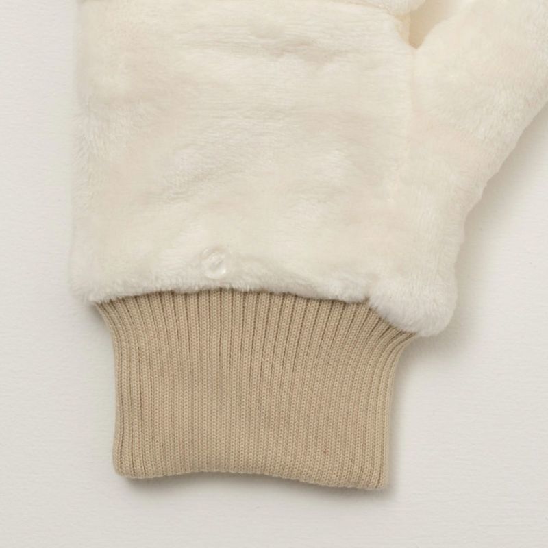 NAVY  ファーグローブ レディース商品画像-12