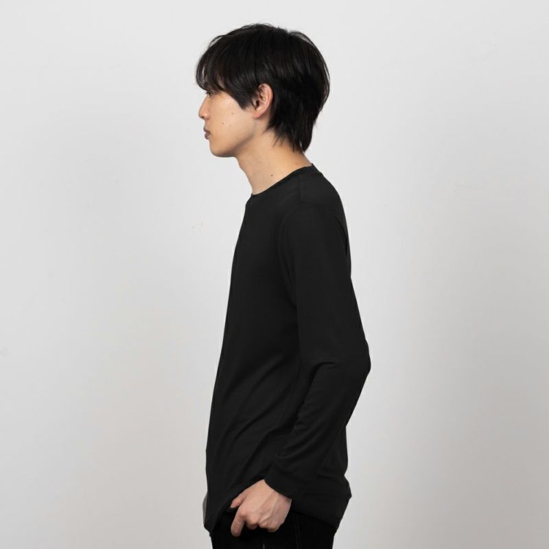 [期間限定価格]MAC HEAT  クルーネック9分袖インナーシャツ メンズ メール便 対応商品商品画像-4
