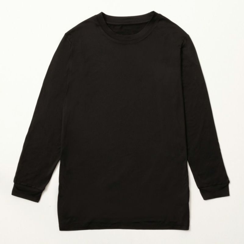 [値下げ]MAC HEAT  クルーネック9分袖インナーシャツ メンズ メール便 対応商品商品画像-7