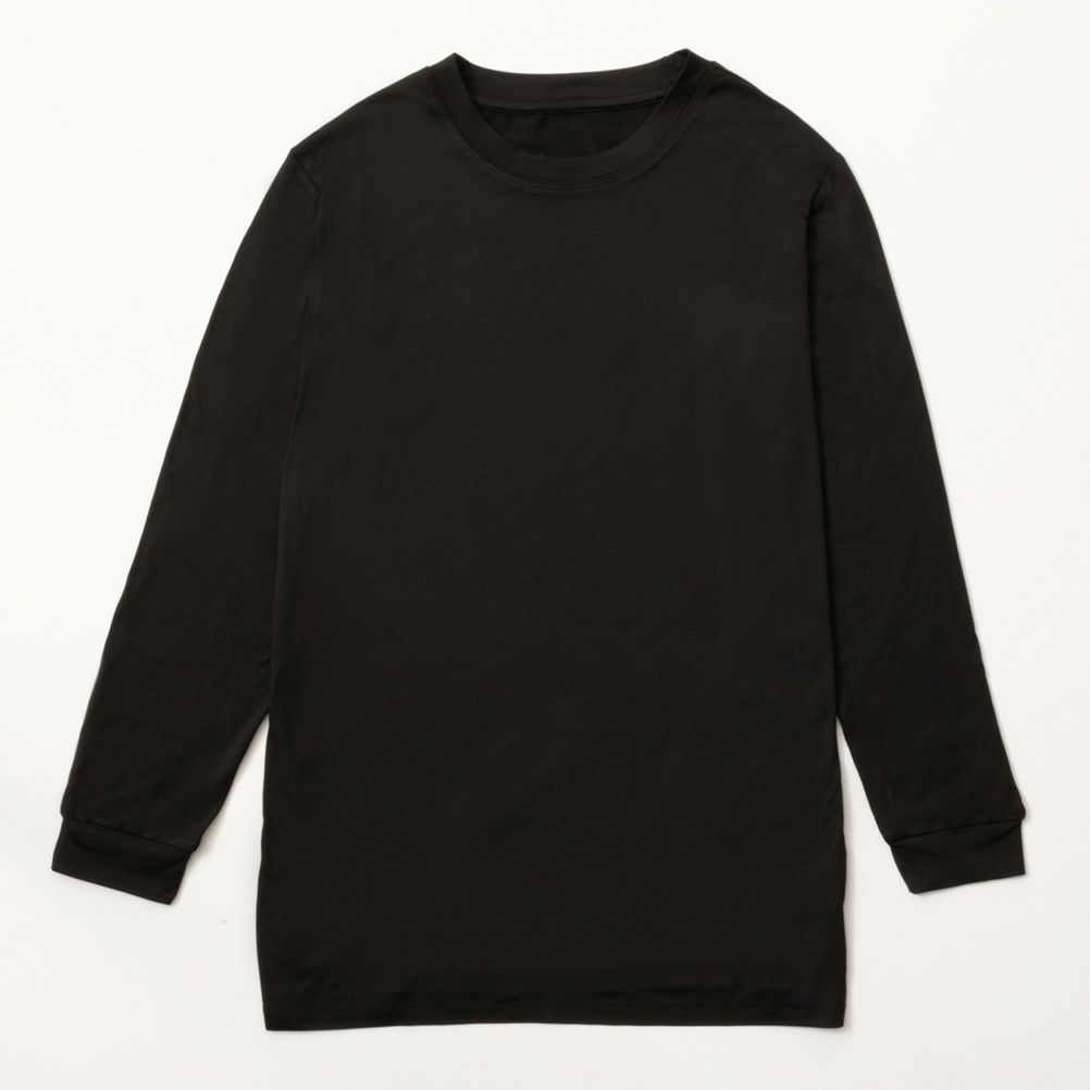 MAC HEAT クルーネック9分袖インナーシャツ メンズ ネコポス 対応商品