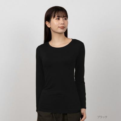 MAC HEAT  クルーネック10分袖インナーシャツ レディース ネコポス 対応商品