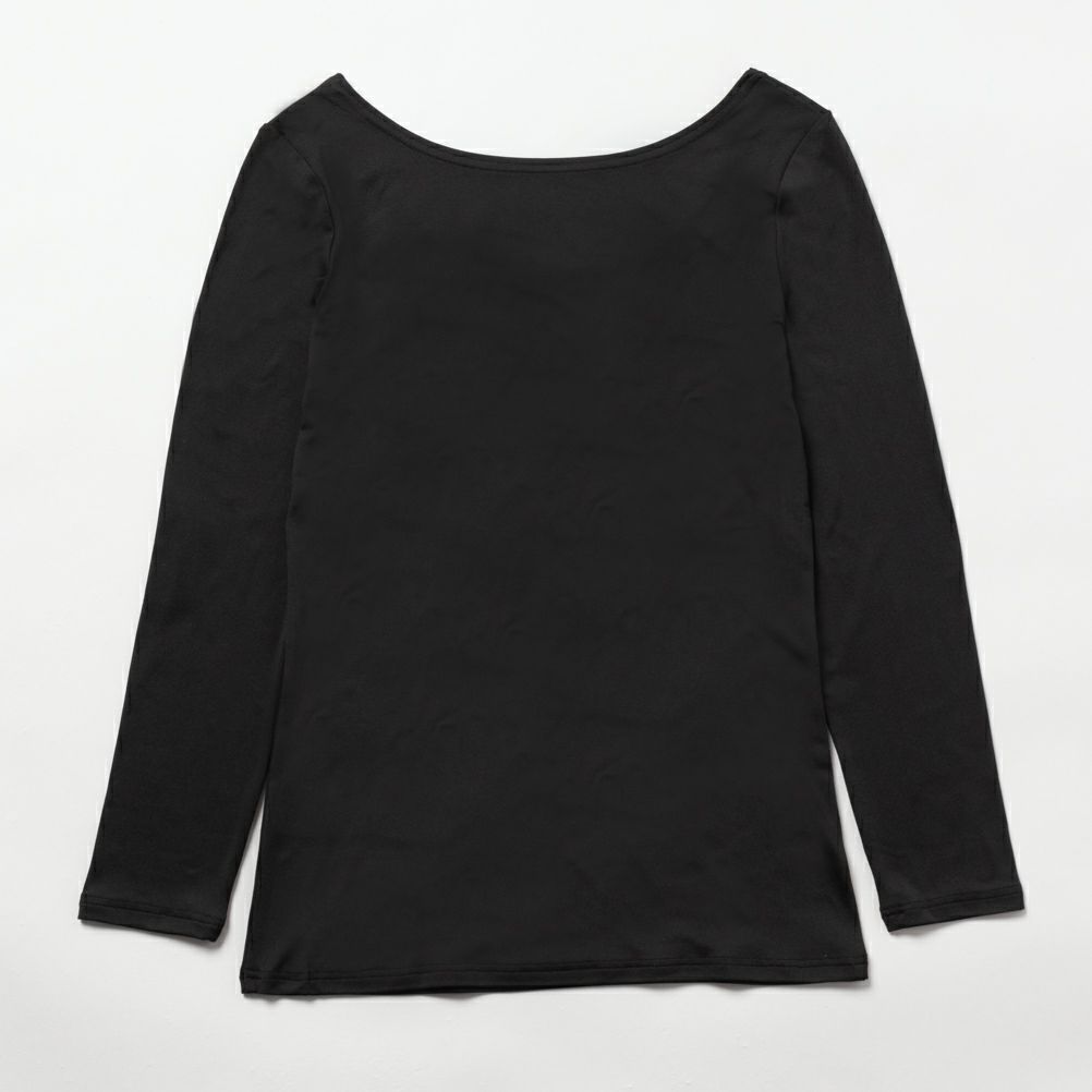 MAC HEAT  Uネック8分袖インナーシャツ レディース メール便 対応商品商品画像-8