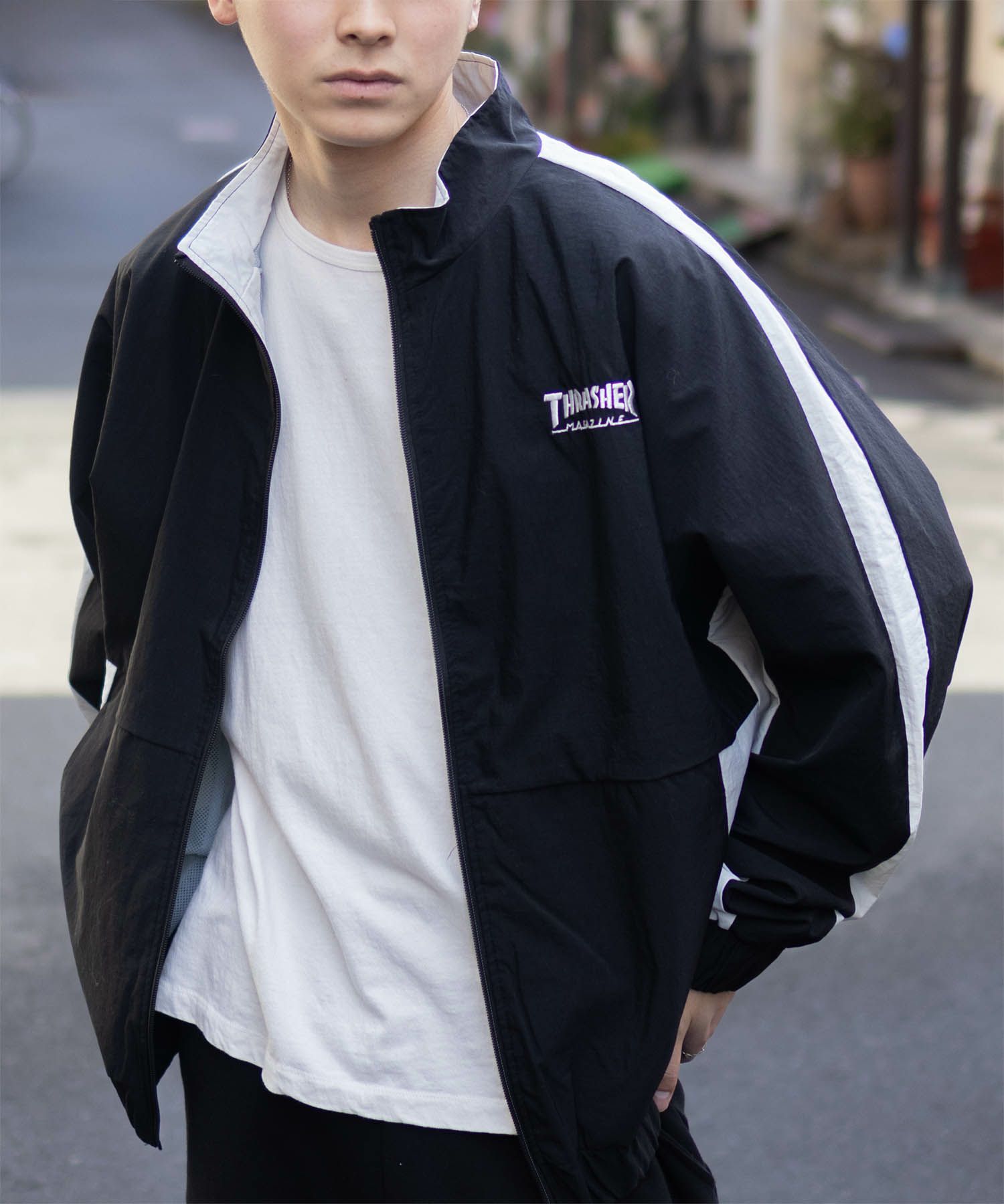 [期間限定価格]【オンラインストア限定】THRASHER  裏メッシュブルゾン メンズ商品画像-1