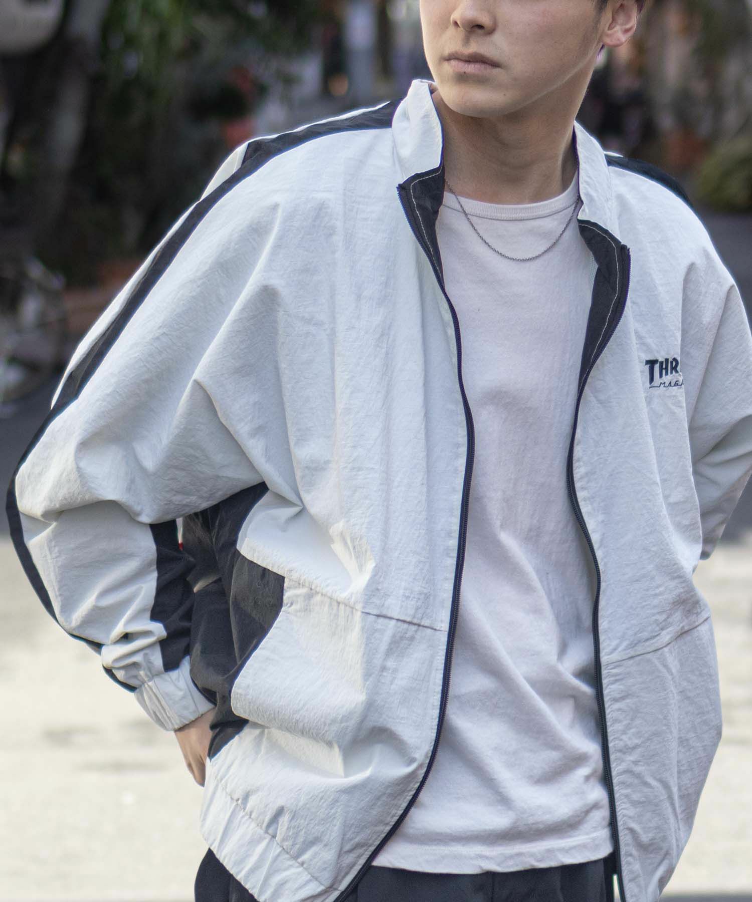 THRASHER 裏メッシュブルゾン メンズ