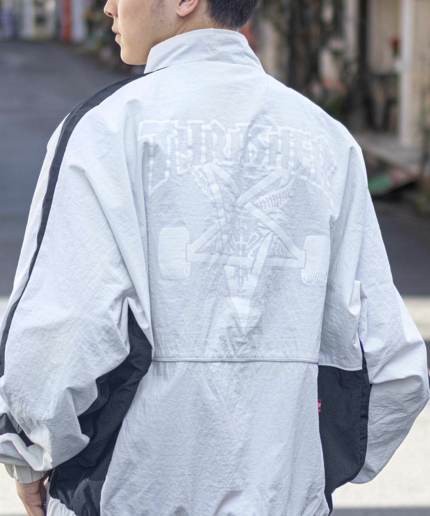 THRASHER 裏メッシュブルゾン メンズ