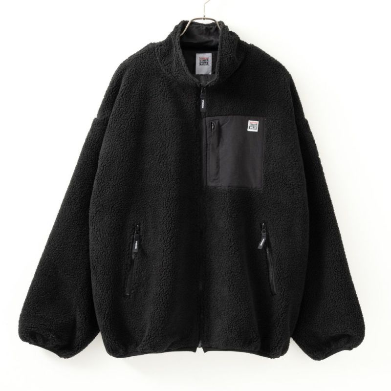 [期間限定価格]VISION STREET WEAR  ジャガードボアブルゾン メンズ商品画像-3