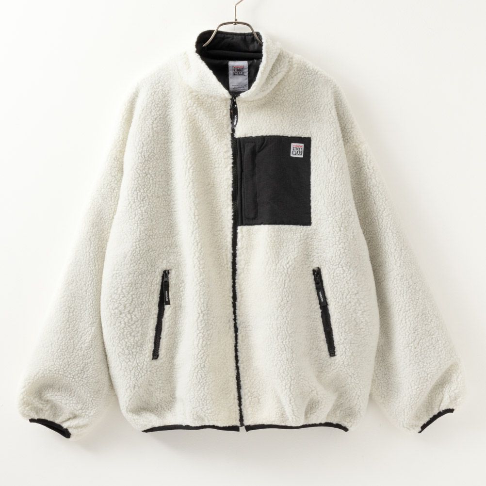 [期間限定価格]VISION STREET WEAR  ジャガードボアブルゾン メンズ商品サムネイル-4