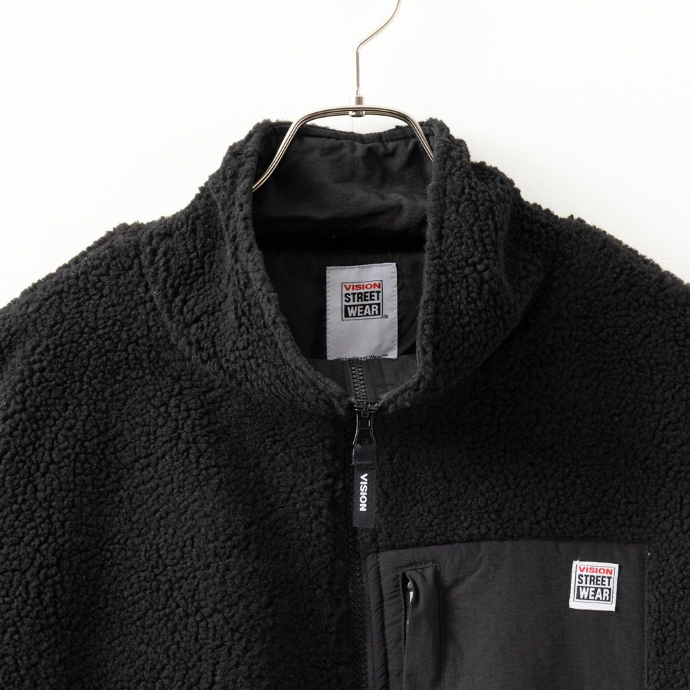 VISION STREET WEAR  ジャガードボアブルゾン メンズ商品サムネイル-6