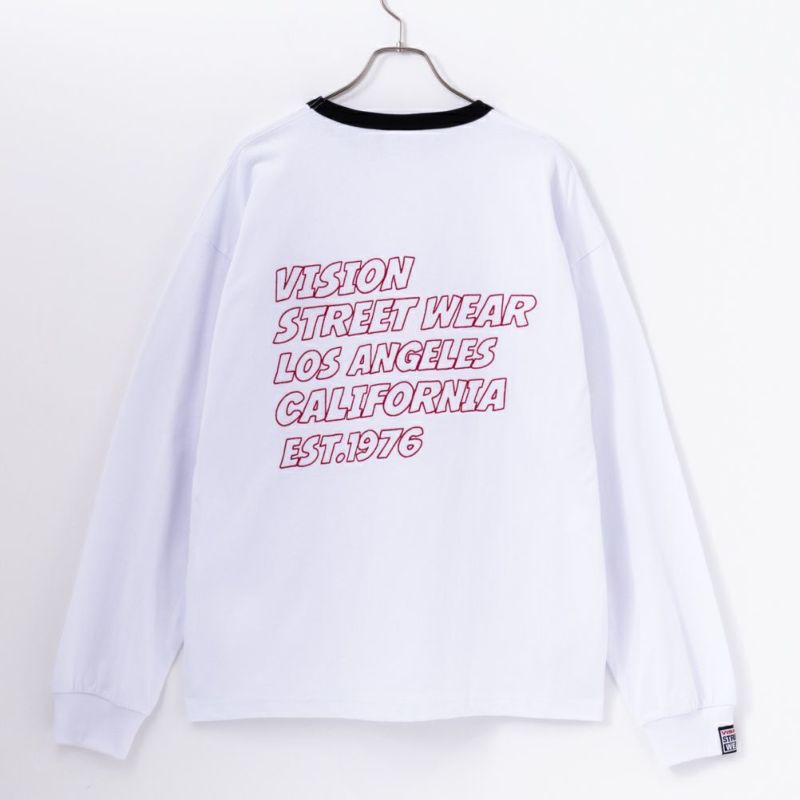 [期間限定価格]VISION STREET WEAR  ハートサガラ刺繍長袖Tシャツ メンズ商品画像-7