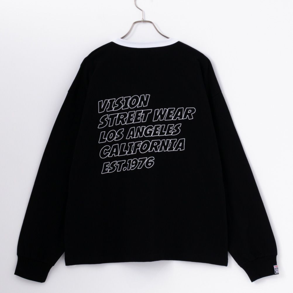 [期間限定価格]VISION STREET WEAR  ハートサガラ刺繍長袖Tシャツ メンズ商品サムネイル-9