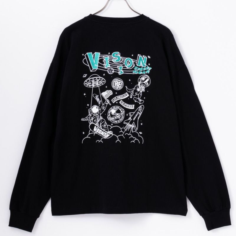 [期間限定価格]【オンラインストア限定】VISION STREET WEAR  スペースマルチイラスト長袖Tシャツ メンズ商品画像-14