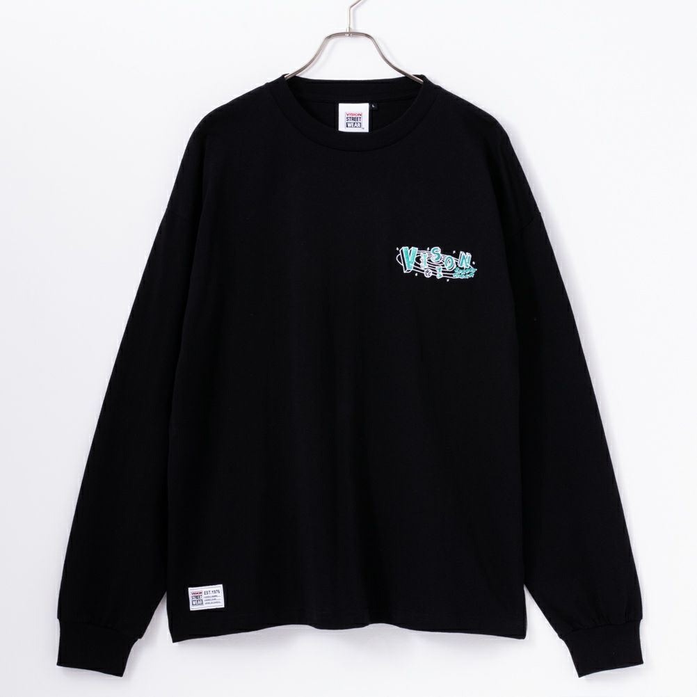 [期間限定価格]【オンラインストア限定】VISION STREET WEAR  スペースマルチイラスト長袖Tシャツ メンズ商品サムネイル-15