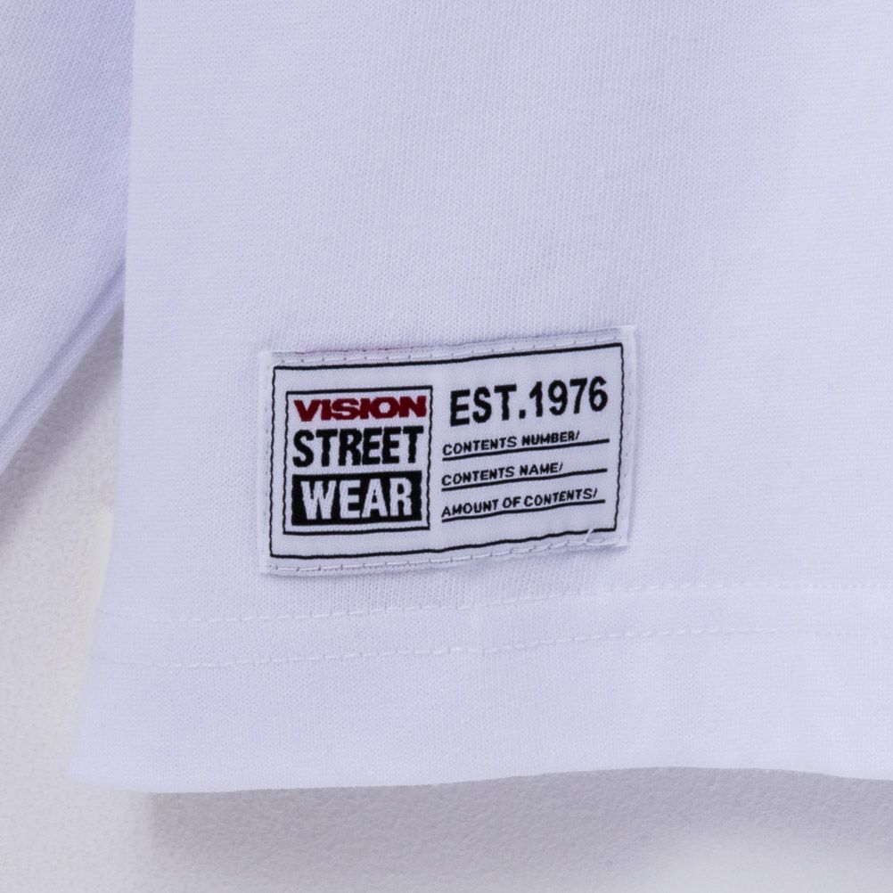 VISION STREET WEAR スペースマルチイラスト長袖Tシャツ メンズ