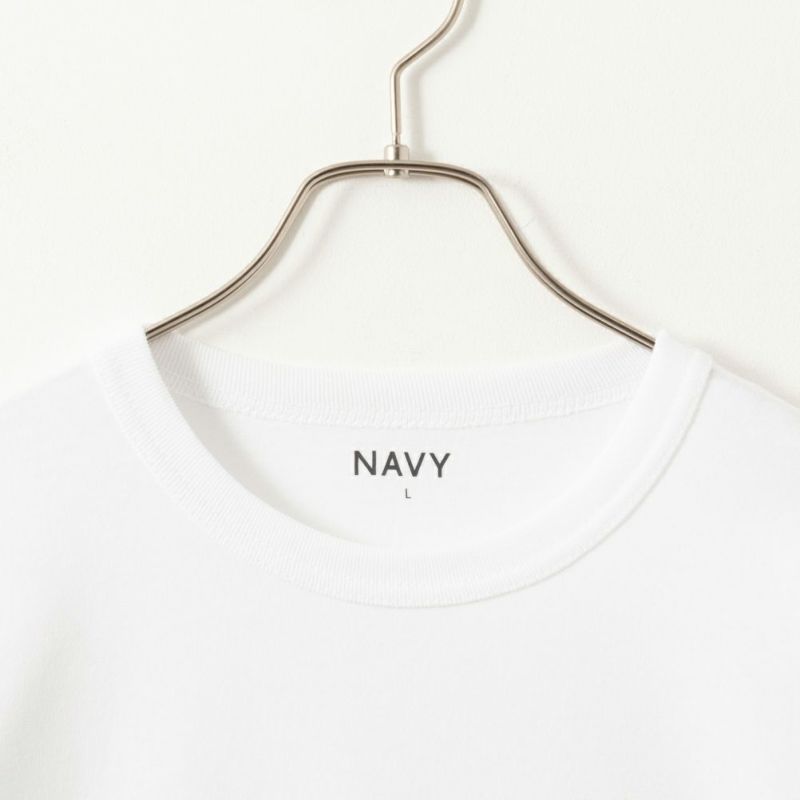 NAVY 無地長袖Tシャツ メンズ