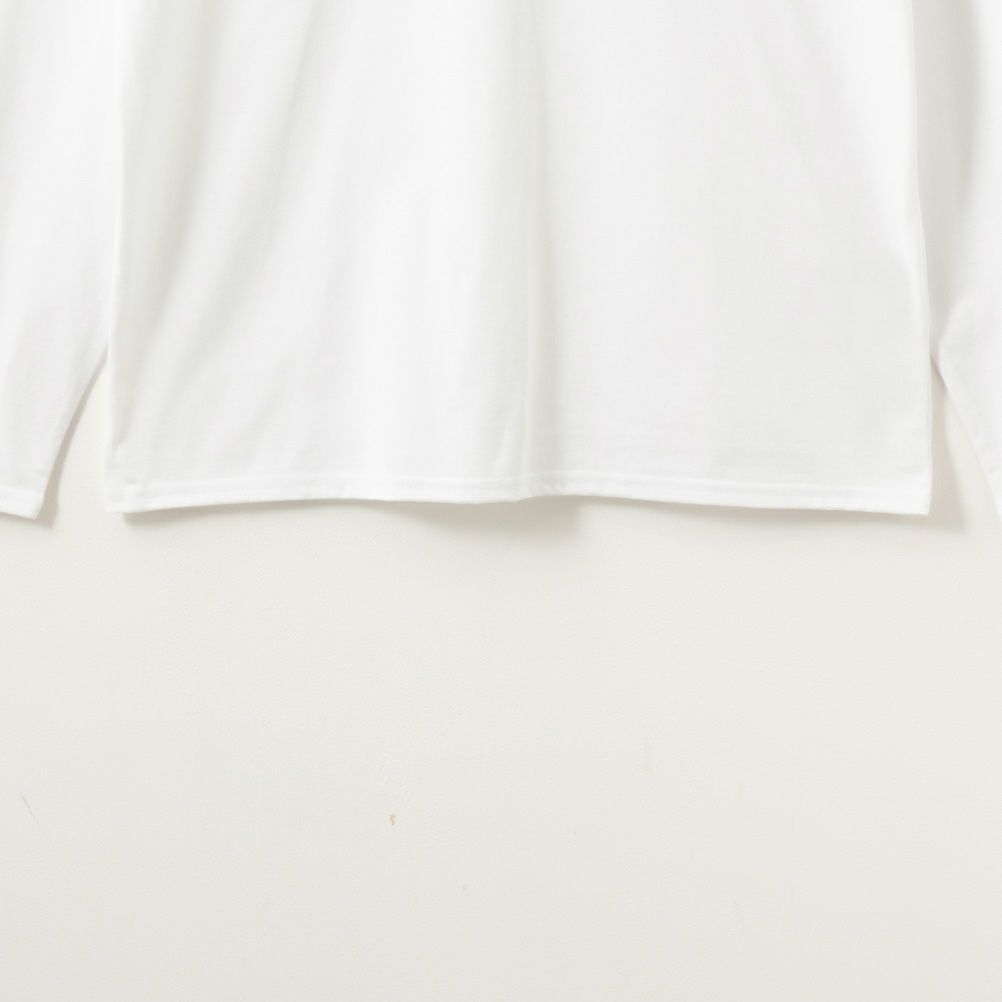 NAVY  無地長袖Tシャツ メンズ商品画像-9
