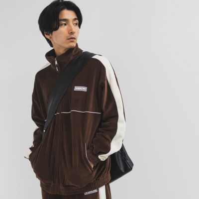 VISION STREET WEAR  ベロアトラックジャケット メンズ