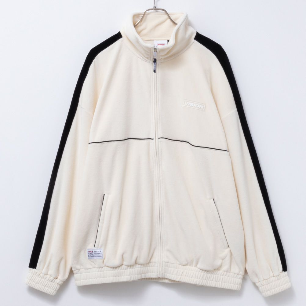 VISION STREET WEAR ベロアトラックジャケット メンズ
