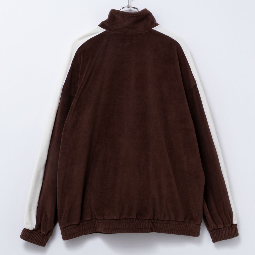 VISION STREET WEAR ベロアトラックジャケット メンズ