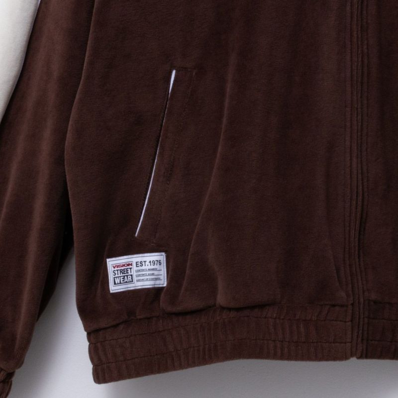 VISION STREET WEAR ベロアトラックジャケット（ジャージ
