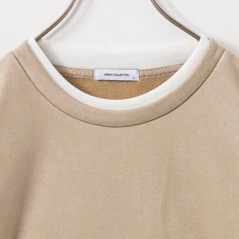 URBAN COLLECTION  カットスエードトレーナー メンズ商品サムネイル-5