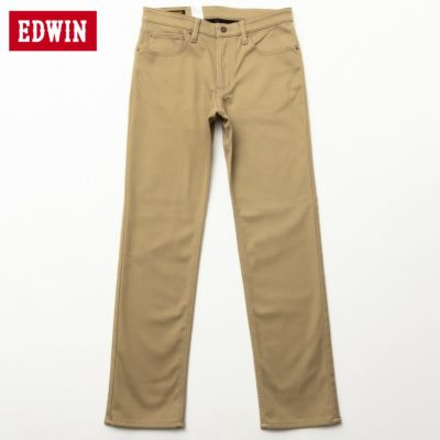 EDWIN インターナショナルベーシック レギュラーストレートパンツ