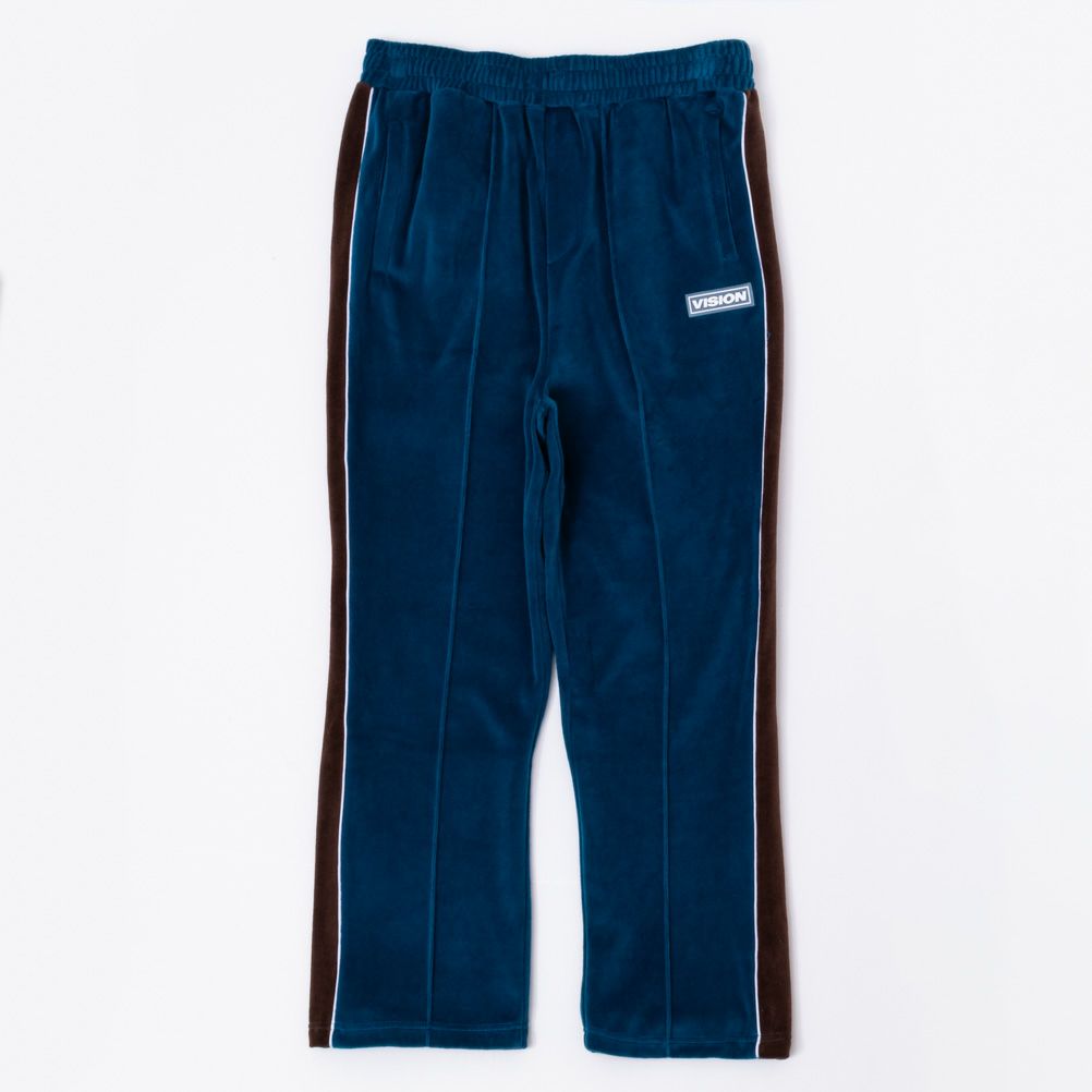 VISION STREET WEAR ベロアトラックパンツ メンズ