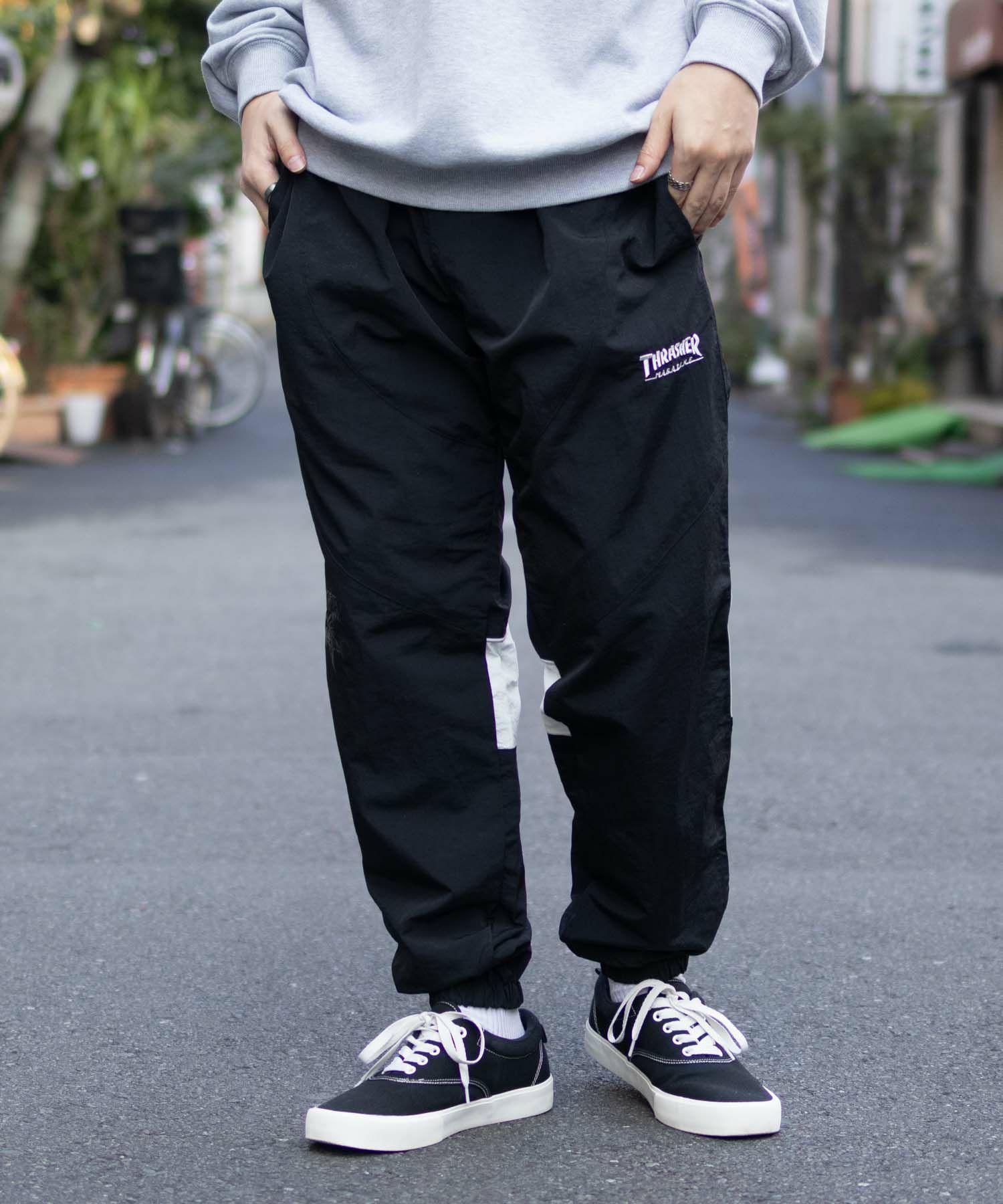 [期間限定価格]【オンラインストア限定】THRASHER  裏メッシュパンツ メンズ商品サムネイル-1