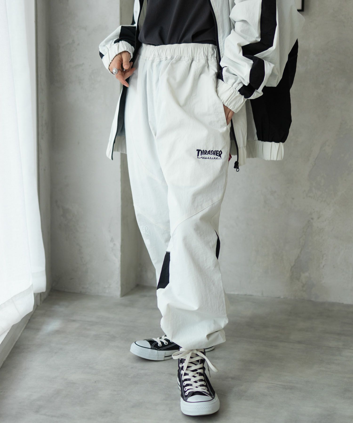 THRASHER 裏メッシュパンツ メンズ