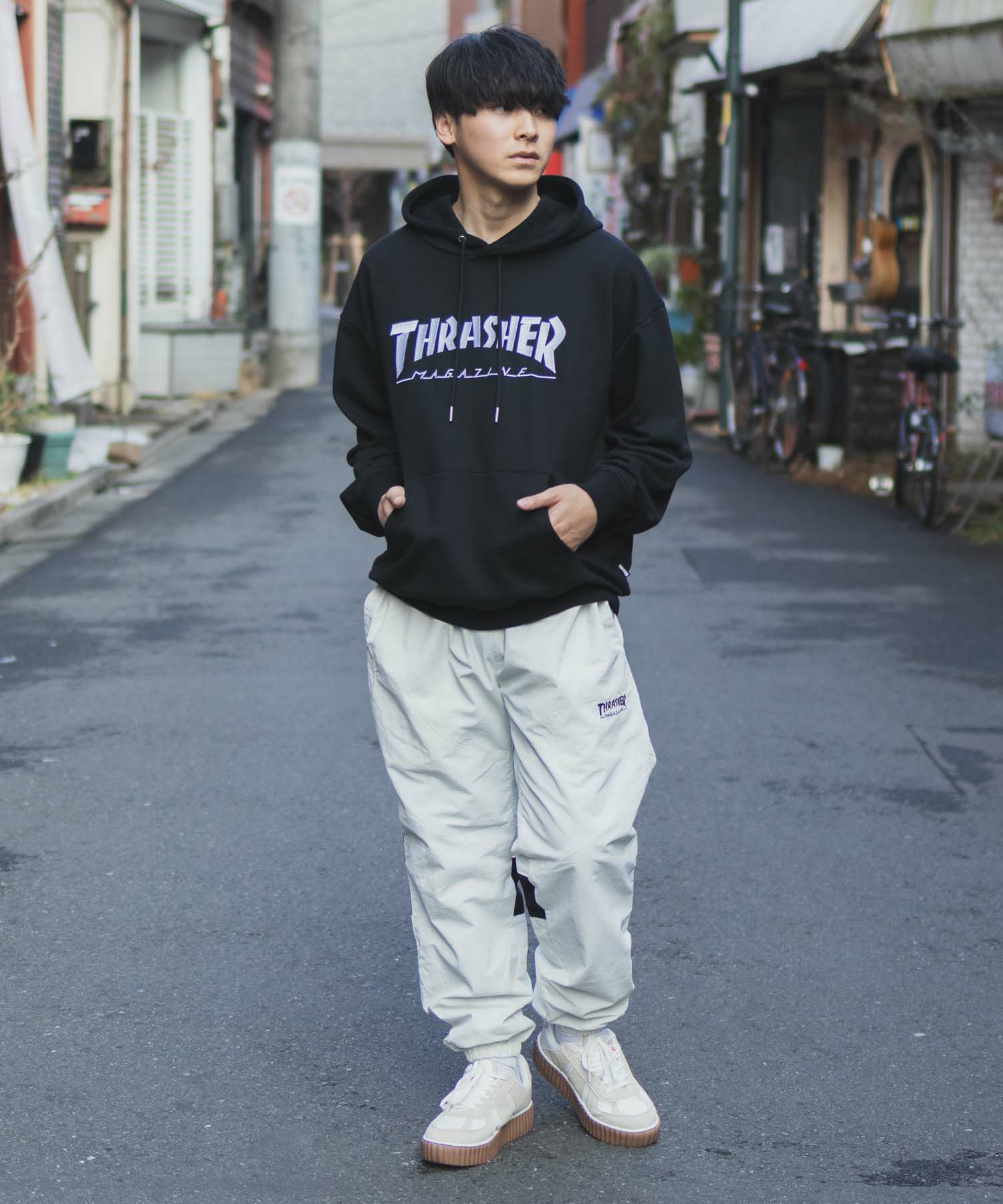 [期間限定価格]【オンラインストア限定】THRASHER  裏メッシュパンツ メンズ商品サムネイル-20