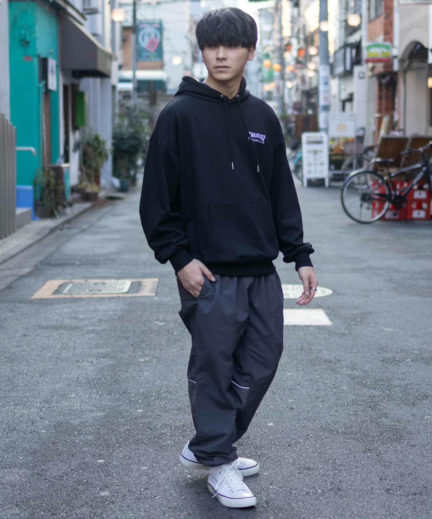 [期間限定価格]【オンラインストア限定】THRASHER  裏メッシュパンツ メンズ商品サムネイル-21