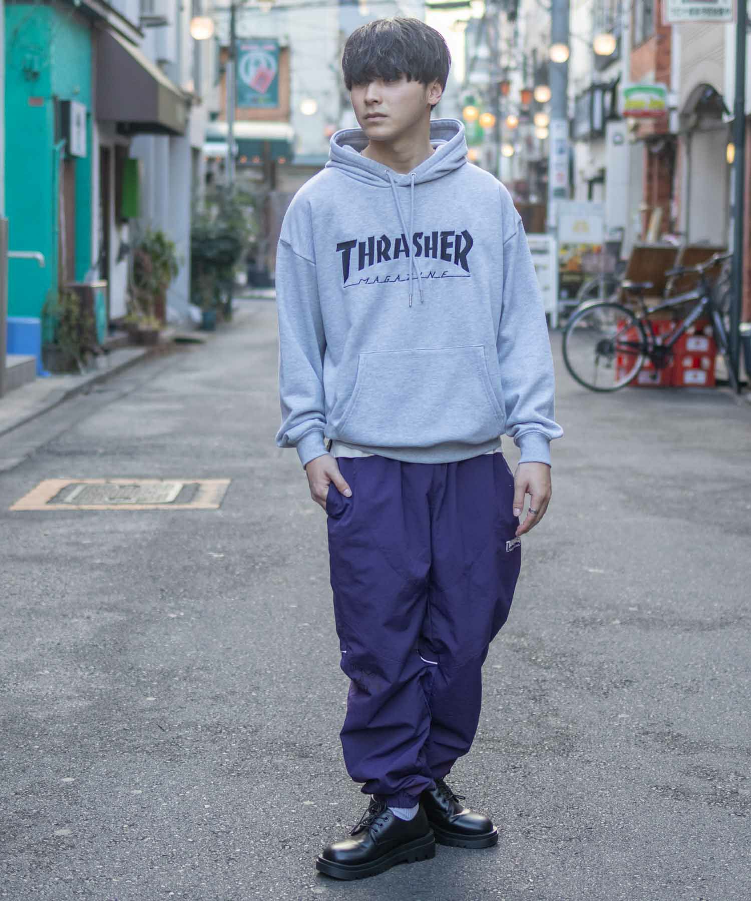 [期間限定価格]【オンラインストア限定】THRASHER  裏メッシュパンツ メンズ商品サムネイル-23