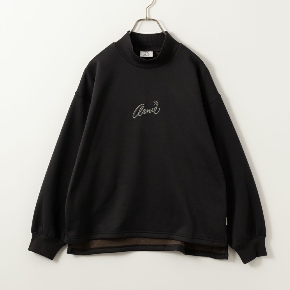 Arnie Arnold Palmer 中空糸裏起毛モックネックトレーナー レディース