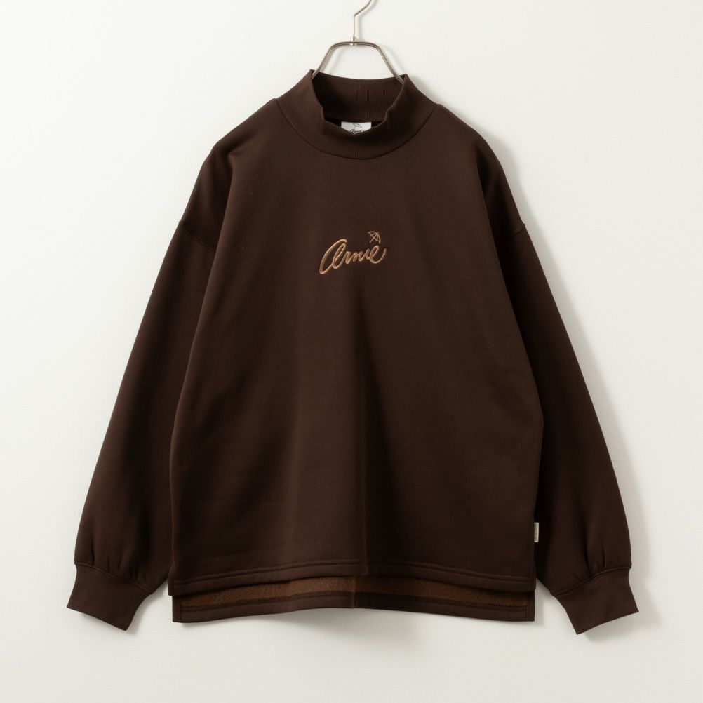 Arnie Arnold Palmer 中空糸裏起毛モックネックトレーナー レディース