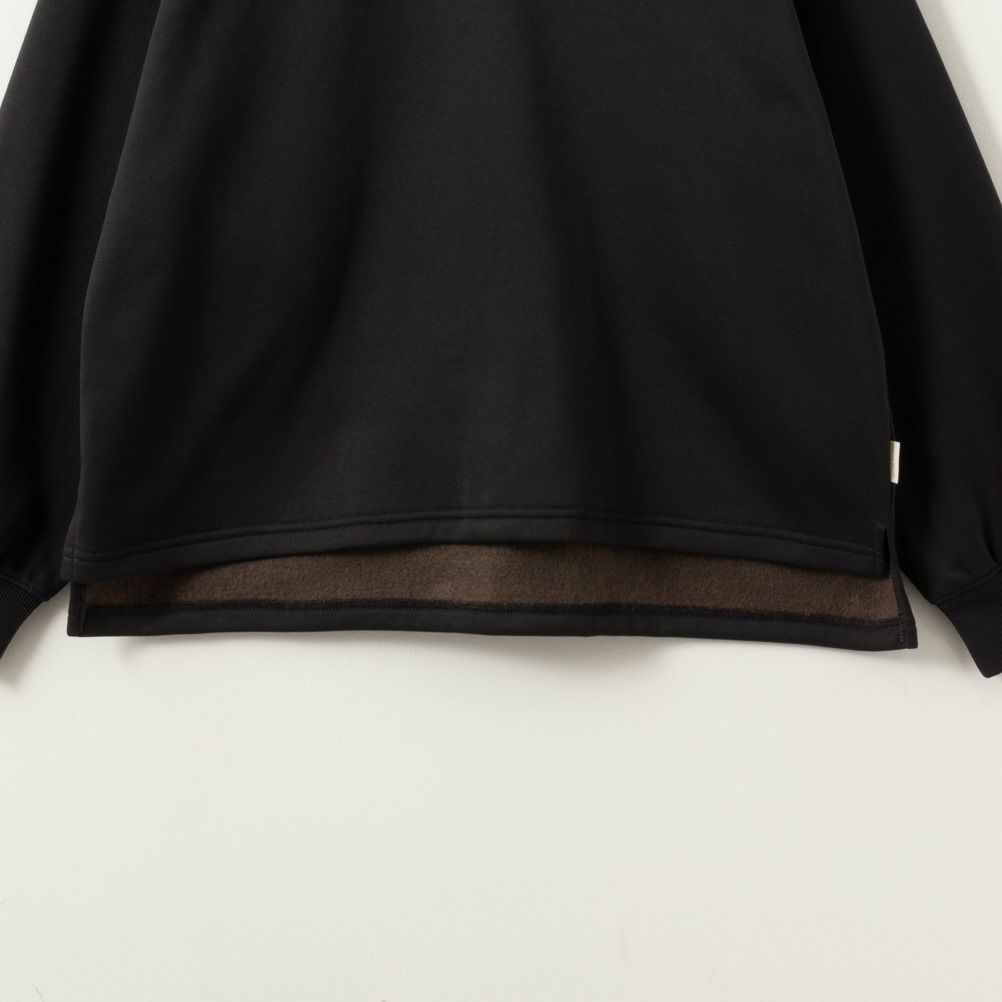 Arnie Arnold Palmer 中空糸裏起毛モックネックトレーナー レディース