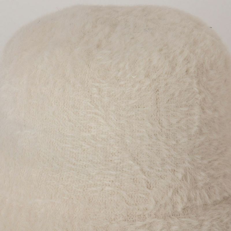 NAVY  ヘアリーサーモバケットハット レディース商品画像-7