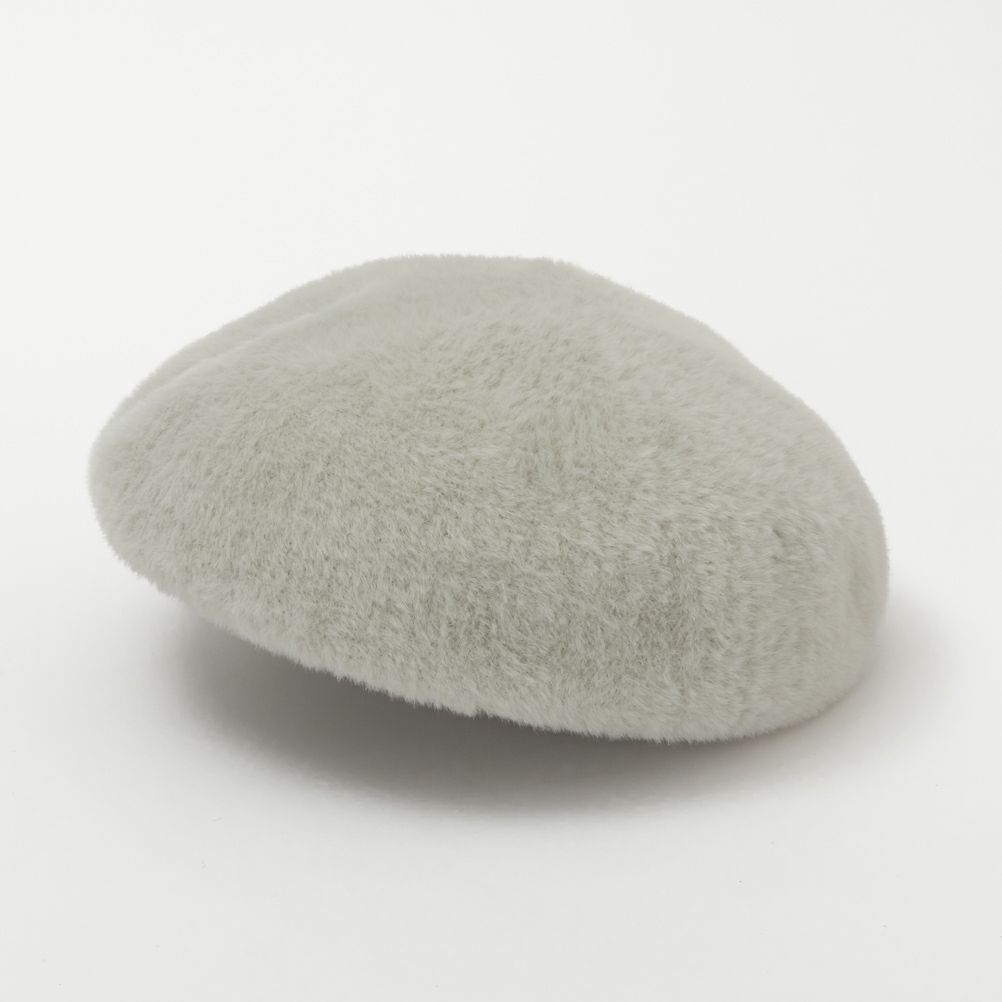 NAVY  ヘアリーサーモベレー帽 レディース商品画像-7