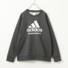 adidas ビッグロゴトレーナー レディース