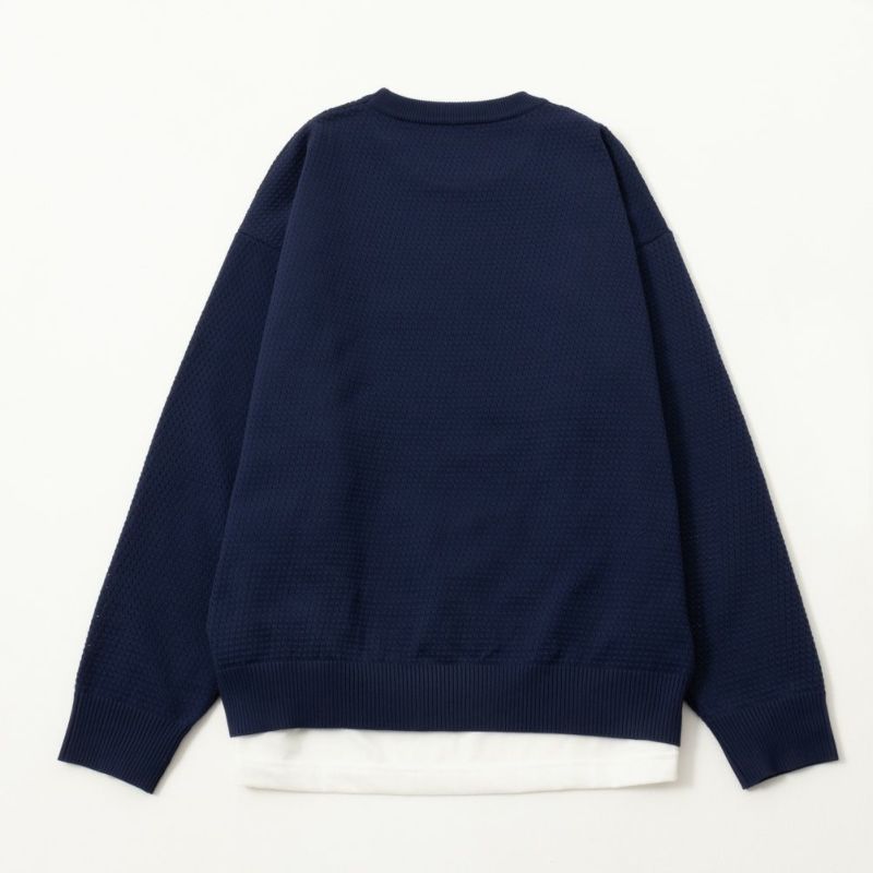 URBAN COLLECTION ニットアンサンブルロングスリーブTシャツ メンズ商品画像-4