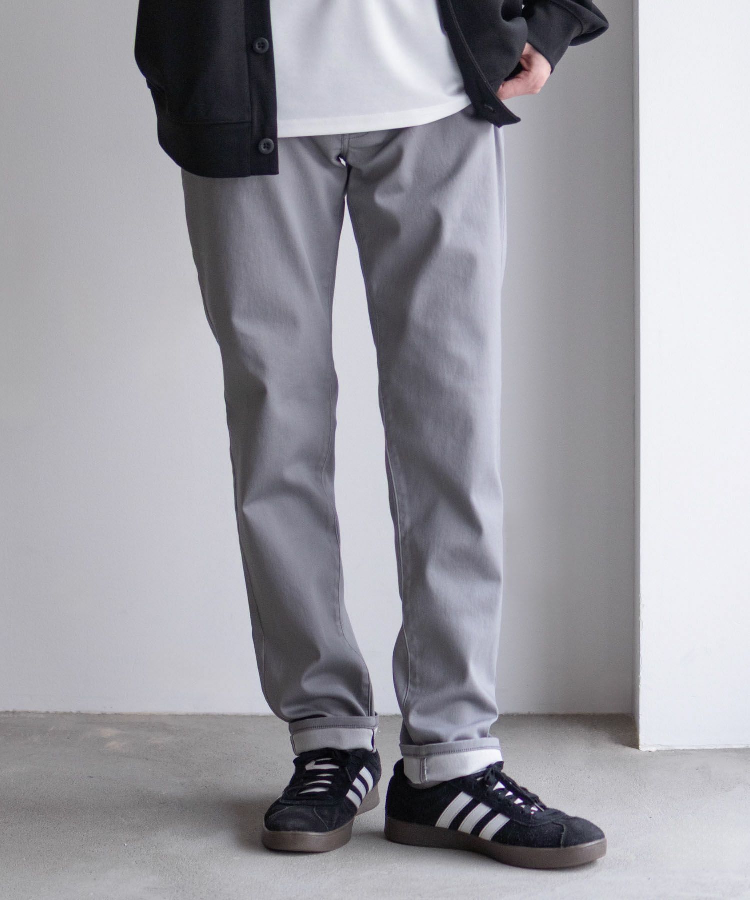 NAVY RICH COLORS スキニーパンツ メンズ