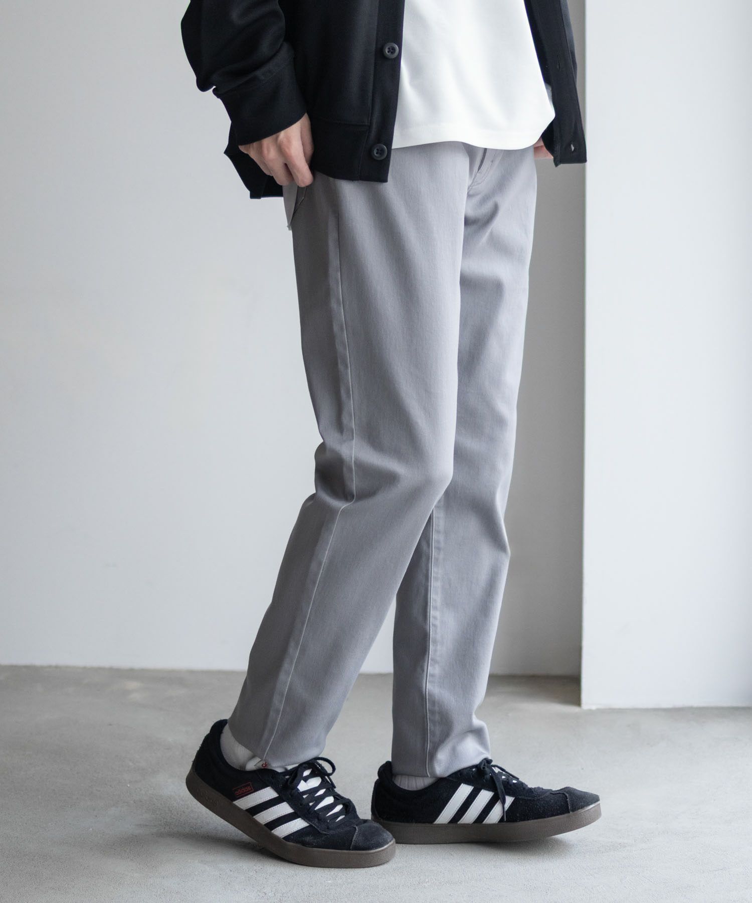 NAVY RICH COLORS スキニーパンツ メンズ